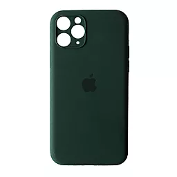 Чехол Silicone Case Full Camera for Apple IPhone 11 Pro Cyprus Green