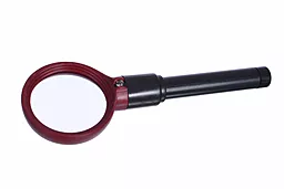Лупа ручная Magnifier MG 82008 50мм/5х с LED-подсветкой - миниатюра 3