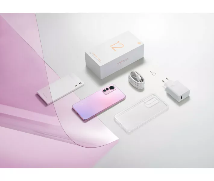 Смартфон Xiaomi 12 Lite 8/128GB Pink - фото 4