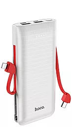 Повербанк Hoco J67 Rill 10000mAh White - фото Повербанк Hoco J67 Rill 10000mAh White