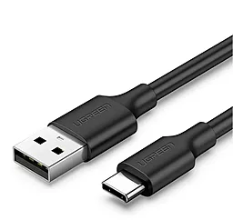 Кабель USB Ugreen US287 Nickel Plating 3A 0.5M USB Type-C Cable Black