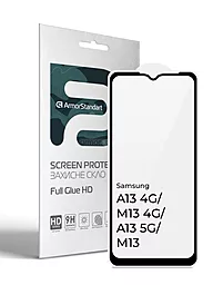 Захисне скло ArmorStandart Full Glue HD для Samsung A13 4G/ M13 4G/ A13 5G/ M13 Black (ARM66048)