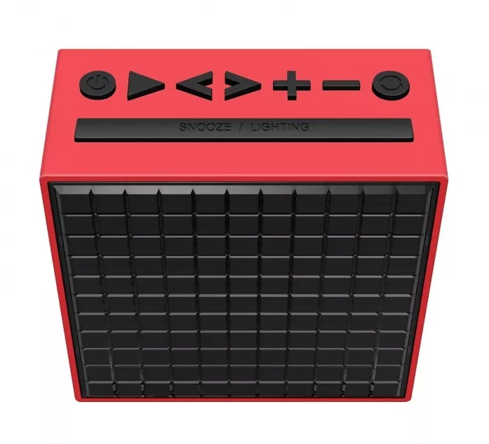 Колонки акустические Divoom TimeBox Red - фото 2