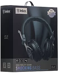 Навушники Inkax HP-32 Black - мініатюра 5