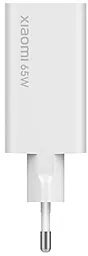 Мережевий зарядний пристрій з швидкою зарядкою Xiaomi Mi 65W Fast Charger Gan Tech Original White (BHR4499GL/AD65GEU) - мініатюра 2