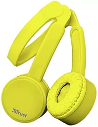 Наушники Trust Nano Foldable Headphones Yellow (23106) - миниатюра 2