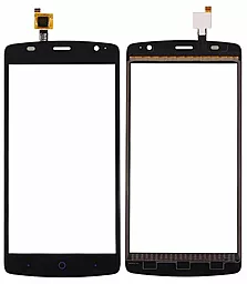 Сенсор (тачскрин) ZTE Blade L5 Black - фото Сенсор (тачскрин) ZTE Blade L5 Black