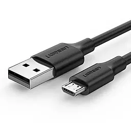 Кабель USB Ugreen US289 Nickel Plating 0.5M micro USB Cable Black