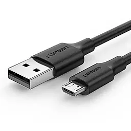 Кабель UGreen US289 Nickel Plating USB-A - micro USB 10w 0.5м cable Black (60135) - фото Кабель UGreen US289 Nickel Plating USB-A - micro USB 10w 0.5м cable Black (60135)