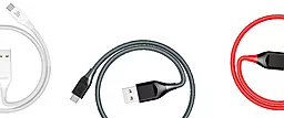 USB Кабель Tronsmart Nylon Type-C Cable White (ATC7) - мініатюра 3