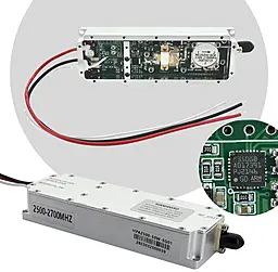 Модуль помех 2500-2700 MHz, Gan 50W, 47 dBm, SMA (цифровой микроконтроллер ARM, LoRa) - фото Модуль помех 2500-2700 MHz, Gan 50W, 47 dBm, SMA (цифровой микроконтроллер ARM, LoRa)