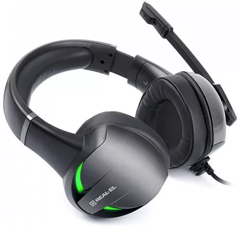 Навушники REAL-EL GDX-7620 Black - фото 7