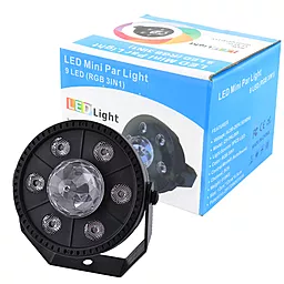 Диско лампа Lantern LED QY-PAL069 9LED RGB - мініатюра 3