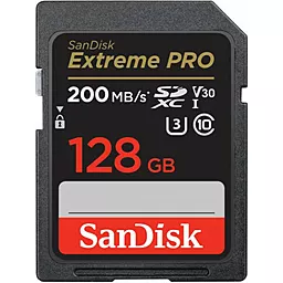 Карта памяти SanDisk 128 GB SDXC UHS-I U3 V30 Extreme PRO (SDSDXXD-128G-GN4IN) - фото Карта памяти SanDisk 128 GB SDXC UHS-I U3 V30 Extreme PRO (SDSDXXD-128G-GN4IN)