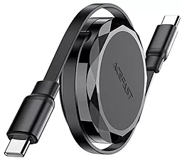 Кабель AceFast C13-03 USB Type-C - Type-C 60w 3a 0.8м PD cable Black - фото Кабель AceFast C13-03 USB Type-C - Type-C 60w 3a 0.8м PD cable Black