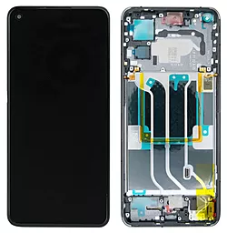 Дисплей Realme GT2 Pro (RMX3301, RMX3300) с тачскрином и рамкой, оригинал, Steel Black - фото Дисплей Realme GT2 Pro (RMX3301, RMX3300) с тачскрином и рамкой, оригинал, Steel Black