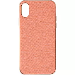 Чехол Gelius Canvas Case Apple iPhone X, iPhone XS Pink