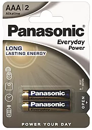 Батарейки Panasonic AAA (R03) Everyday Power 2шт (LR03REE/2BR)