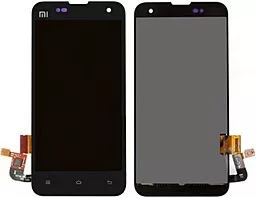 Дисплей Xiaomi Mi2, Mi2S з тачскріном, Black