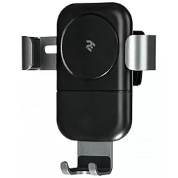 Автотримач 2E Gravity Car Mount Wireless Charger 10W Black (2E-WCQ01-05)
