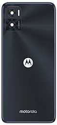 Задняя крышка корпуса Motorola Moto E22 XT2239 со стеклом камеры Astro Black - фото Задняя крышка корпуса Motorola Moto E22 XT2239 со стеклом камеры Astro Black