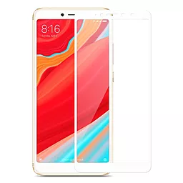 Защитное стекло MAKE Full Cover Full Glue для Xiaomi Redmi S2, Redmi Y2 White (MGFCFGXRS2W)