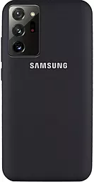 Чехол Epik Silicone Cover Full Protective (AA) Samsung N985 Galaxy Note 20 Ultra Black