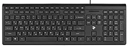 Клавіатура 2E KM1020 Slim USB (2E-KM1020UB) Black