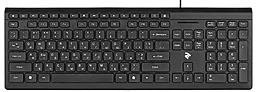 Клавиатура 2E KM1020 Slim USB (2E-KM1020UB) Black - фото Клавиатура 2E KM1020 Slim USB (2E-KM1020UB) Black