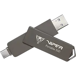 Накопичувач SSD Patriot PVP30 Duo 512Gb Type-C/USB 3.2 (PVP30512G28UDG) - фото Накопичувач SSD Patriot PVP30 Duo 512Gb Type-C/USB 3.2 (PVP30512G28UDG)