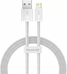 Кабель USB Baseus Dynamic Series 2.4A Lightning Cable White (CALD000402)
