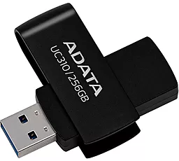 Флешка ADATA 256 GB UC310 USB 3.2 Black (UC310-256G-RBK)
