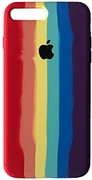 Чехол 1TOUCH Silicone Case Full для Apple iPhone 7 Plus, iPhone 8 Plus Rainbow 2