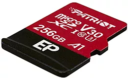 Карта памяти Patriot microSDXC 256GB EP Series Class 10 UHS-I U3 V30 A1 + SD-адаптер (PEF256GEP31MCX) - миниатюра 3