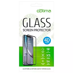 Защитное стекло Optima 4D для iPhone 7 Black