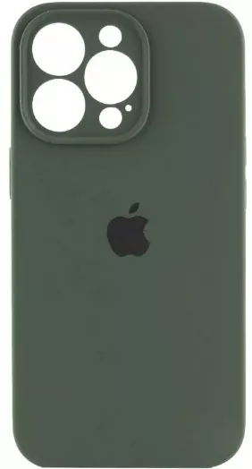 Чехол Silicone Case Full Camera для Apple iPhone 13 Pro Max Cyprus Green - фото 1