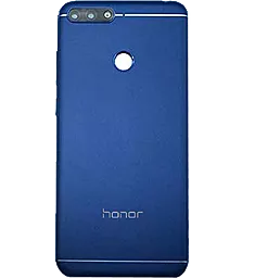 Задня кришка корпусу Huawei Honor 7A Pro 5.7 / 7C 5.7 зі склом камери Blue