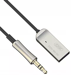 Блютуз-адаптер XO NB-R202 Bluetooth receiving cable BT5.0 Gray - мініатюра 2