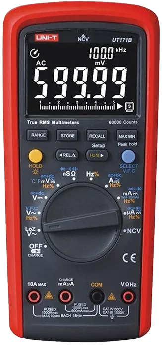 Мультиметр UNI-T UT171B Digital Industrial True RMS (UTM1171B) - фото 1