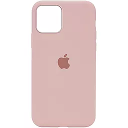 Чехол Silicone Case Full для Apple iPhone 12 Pro Max Pink Sand