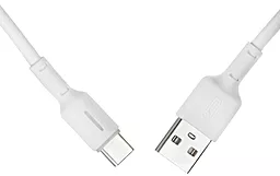 Кабель USB XO NB112 3A USB Type-C Cable White