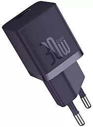 Мережевий зарядний пристрій Baseus GaN5S 30w PD USB-C fast charger purple (P10162504523-00) - фото Мережевий зарядний пристрій Baseus GaN5S 30w PD USB-C fast charger purple (P10162504523-00)