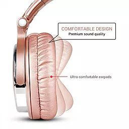 Наушники OneOdio Pro 10 Rose gold - миниатюра 8 Наушники OneOdio Pro 10 Rose gold - миниатюра 8