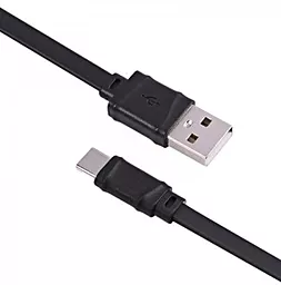 Кабель USB Hoco X5 Bamboo USB Type-C Cable Black - миниатюра 2