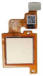 Шлейф Xiaomi Mi A1 / Mi 5X со сканером отпечатка пальца, Original Gold