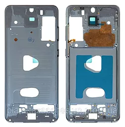 Рамка дисплея Samsung Galaxy S20 G980 / S20 5G G981 Original Blue - фото Рамка дисплея Samsung Galaxy S20 G980 / S20 5G G981 Original Blue