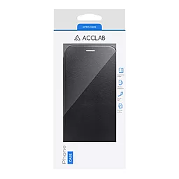 Чехол ACCLAB Elegance для Samsung Galaxy A12 Black - миниатюра 2