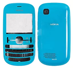 Корпус Nokia Asha 200 / Asha 201 Light-Blue