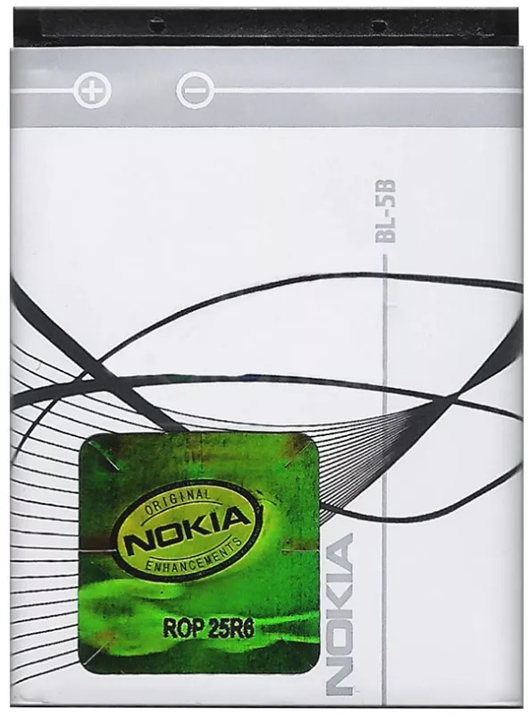 Аккумуляторы для телефона Nokia BL-5B фото