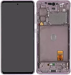 Дисплей Samsung Galaxy S20 FE G780, S20 FE G781 5G з тачскріном і рамкою, original PRC, Cloud Lavender